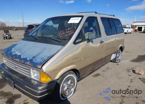 1987 Ford Aerostar z USA, uszkodzony, nr VIN 1FMCA11U4HZB63206